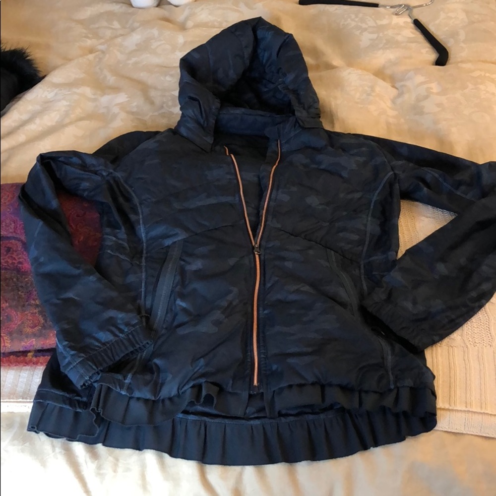 Lululemon blue camo jacket